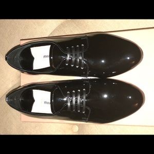 Miu Miu Laced Oxfords